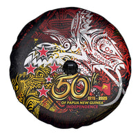 PNG 1975 - 2025 Spare Tire Cover Papua New Guinea 50th Independence Anniversary