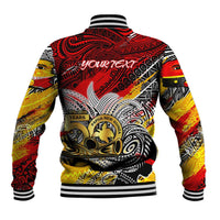Papua New Guinea 50th Independence Day Baseball Jacket Celebrate Our History, Inspire Our Future