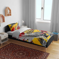 Papua New Guinea 50th Independence Day Bedding Set Celebrate Our History, Inspire Our Future