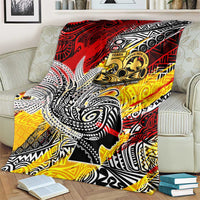 Papua New Guinea 50th Independence Day Blanket Celebrate Our History, Inspire Our Future