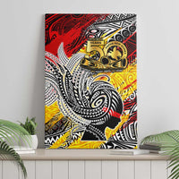 Papua New Guinea 50th Independence Day Canvas Wall Art Celebrate Our History, Inspire Our Future