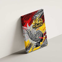 Papua New Guinea 50th Independence Day Canvas Wall Art Celebrate Our History, Inspire Our Future