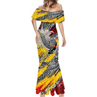 Papua New Guinea 50th Independence Day Mermaid Dress Celebrate Our History, Inspire Our Future
