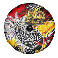 Papua New Guinea 50th Independence Day Spare Tire Cover Celebrate Our History, Inspire Our Future