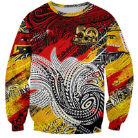 Papua New Guinea 50th Independence Day Sweatshirt Celebrate Our History, Inspire Our Future