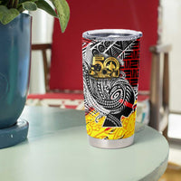 Papua New Guinea 50th Independence Day Tumbler Cup Celebrate Our History, Inspire Our Future