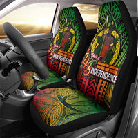 Vanuatu 45th Independence Anniversary Car Seat Cover Embracing Our Traditions Shaping Our Future