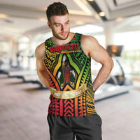 Vanuatu 45th Independence Anniversary Men Tank Top Embracing Our Traditions Shaping Our Future