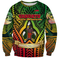 Vanuatu 45th Independence Anniversary Sweatshirt Embracing Our Traditions Shaping Our Future