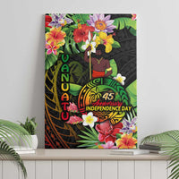45th Anniversary of Freedom Vanuatu Canvas Wall Art Island Pride Cultural Power Pacific Unity