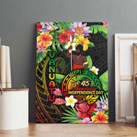 45th Anniversary of Freedom Vanuatu Canvas Wall Art Island Pride Cultural Power Pacific Unity