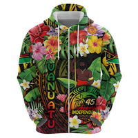 45th Anniversary of Freedom Vanuatu Hoodie Island Pride Cultural Power Pacific Unity
