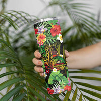 45th Anniversary of Freedom Vanuatu Skinny Tumbler Island Pride Cultural Power Pacific Unity