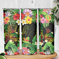 45th Anniversary of Freedom Vanuatu Skinny Tumbler Island Pride Cultural Power Pacific Unity