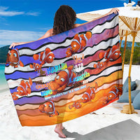 The Ocean Best Dad Sarong Like Marlin Happy Fathers Day To a True Hero - Polynesian Pride