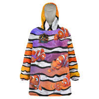 The Ocean Best Dad Wearable Blanket Hoodie Like Marlin Happy Fathers Day To a True Hero - Polynesian Pride
