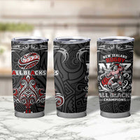 All Black NZL Rugby Champions Tumbler Cup Maori Warrior