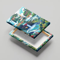 Wailua Falls Hawaii Canvas Wall Art Kauai Natural Beauty