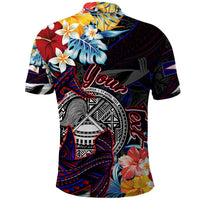Personalized Amelika Samoa Sharks Polynesia Polo Shirt American Samoa