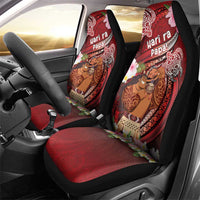 New Zealand Father's Day Car Seat Cover Happy Father And Child