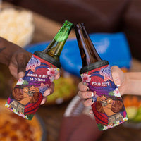 Personalised Samoa Father's Day 4 in 1 Can Cooler Tumbler Happy Father And Child