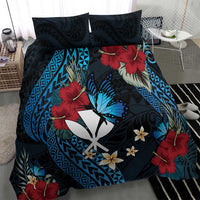 Hawaii Butterfly Bedding Set Kanaka Maoli Mix Hibiscus