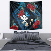 Hawaii Butterfly Tapestry Kanaka Maoli Mix Hibiscus
