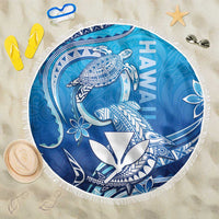 Hawaii Beach Blanket Turtle With Hammerhead Shark Oceanic
