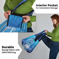 Hawaii Grocery Bag Turtle With Hammerhead Shark Oceanic