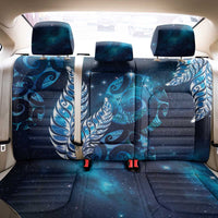 New Zealand Matariki Back Car Seat Cover Maori Koru Mix Silver Fern