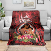 New Zealand Mother's Day Blanket I Love You Mom