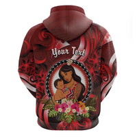 Personalised New Zealand Mother's Day Hoodie I Love You Mom