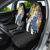 Filipinos Lapu-Lapu Hero Philippines Car Seat Cover Hibiscus Flowers Style