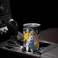 Filipinos Lapu-Lapu Hero Philippines Tumbler Cup Hibiscus Flowers Style