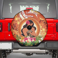 Tonga Mother's Day Spare Tire Cover I Love You Mom