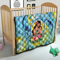 Fiji Mother's Day Quilt I Love You Mom