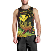 Personalised Hawaii Men Tank Top Kanaka Maoli With Hammerhead Shark