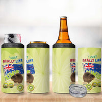 New Zealand Kiwi 4 in 1 Can Cooler Tumbler I Just Really Like Kiwis