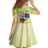 New Zealand Kiwi Family Matching Off Shoulder Short Dress and Hawaiian Shirt I Just Really Like Kiwis DT04 - Polynesian Pride