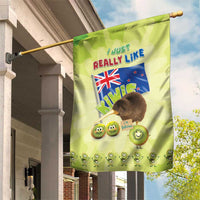 New Zealand Kiwi Garden Flag I Just Really Like Kiwis