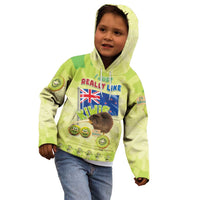 New Zealand Kiwi Kid Hoodie I Just Really Like Kiwis
