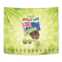 New Zealand Kiwi Tapestry I Just Really Like Kiwis