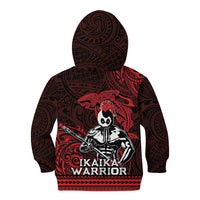 Hawaii Ikaika Warrior Kid Hoodie Hawaiian Tribal Tattoo