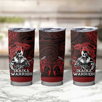 Hawaii Ikaika Warrior Tumbler Cup Hawaiian Tribal Tattoo