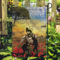 New Zealand ANZAC Day Garden Flag The Ode Remembrance And Poppy