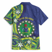 Cook Islands Language Week Hawaiian Shirt Flying Fish 15 Stars Tribal Patterns DT05 - Polynesian Pride