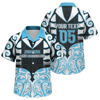 Custom Aotearoa Ngati Kahungunu Family Matching Tank Maxi Dress and Hawaiian Shirt New Zealand Traditional Maori Pattern
