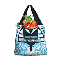 Aotearoa Ngati Kahungunu Grocery Bag New Zealand Traditional Maori Pattern