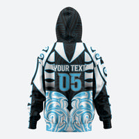 Custom Aotearoa Ngati Kahungunu Hoodie New Zealand Traditional Maori Pattern