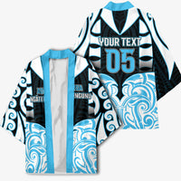 Custom Aotearoa Ngati Kahungunu Kimono New Zealand Traditional Maori Pattern